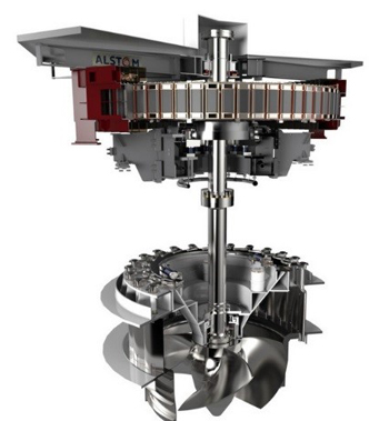 KeyShot Alstom Engine Rendering